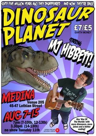 dpwebflyer1 Mark Hibbett Dinosaur Planet