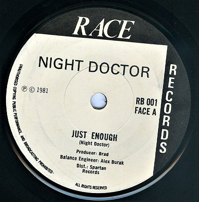 NIGHT DOCTOR, Just Enough