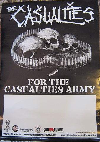 For The Casualties Army Promo Poster