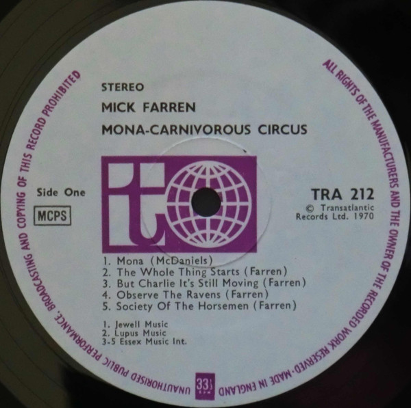 Mona – The Carnivorous Circus 
