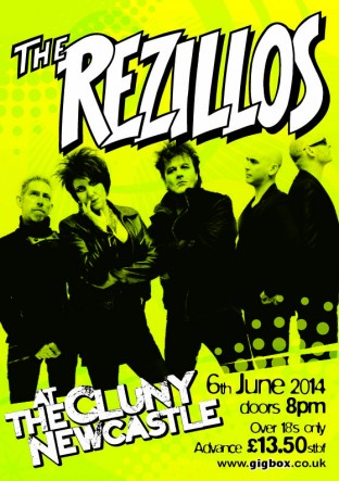 rezillos Cluny Newcastle