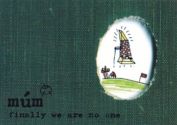 Finally We are No One Promo Postcard