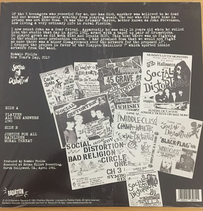 SOCIAL DISTORTION, Poshboy's Little Monsters