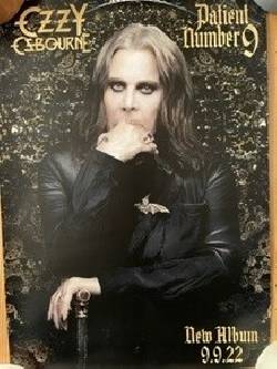 OZZY OSBOURNE, Patient Number 9 Poster