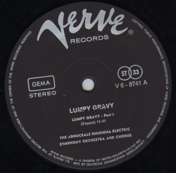 Lumpy Gravy