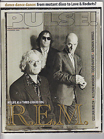 R.E.M., Front Cover Pulse Magazine